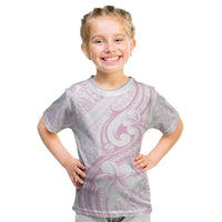 Hawaii Plumeria Lokelani Pikake Lei Kid T Shirt Poni Mama Polynesian Tattoo