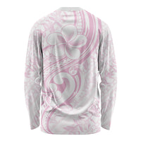 Hawaii Plumeria Lokelani Pikake Lei Long Sleeve Shirt Poni Mama Polynesian Tattoo