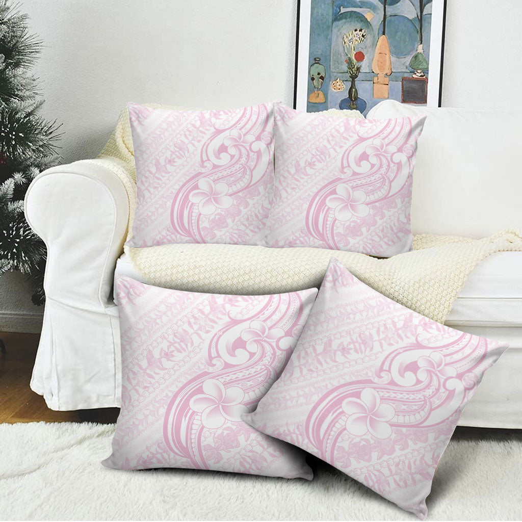 Hawaii Plumeria Lokelani Pikake Lei Pillow Cover Poni Mama Polynesian Tattoo