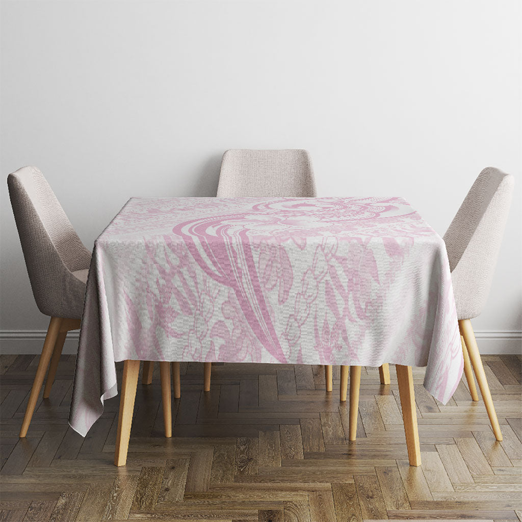 Hawaii Plumeria Lokelani Pikake Lei Tablecloth Poni Mama Polynesian Tattoo