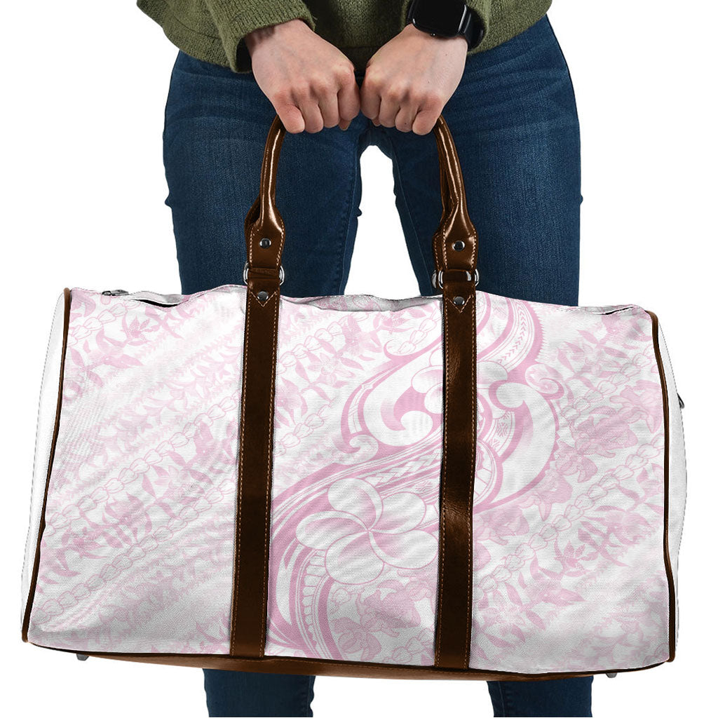 Hawaii Plumeria Lokelani Pikake Lei Travel Bag Poni Mama Polynesian Tattoo