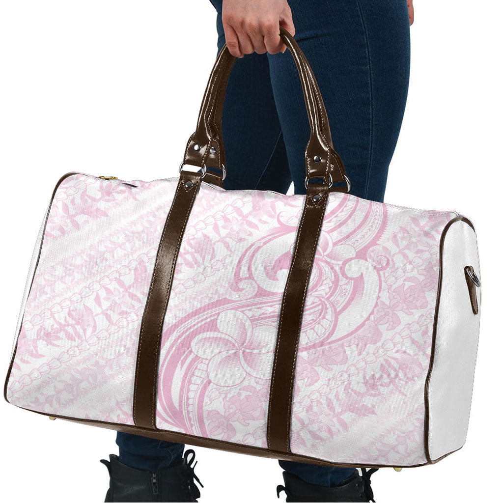 Hawaii Plumeria Lokelani Pikake Lei Travel Bag Poni Mama Polynesian Tattoo