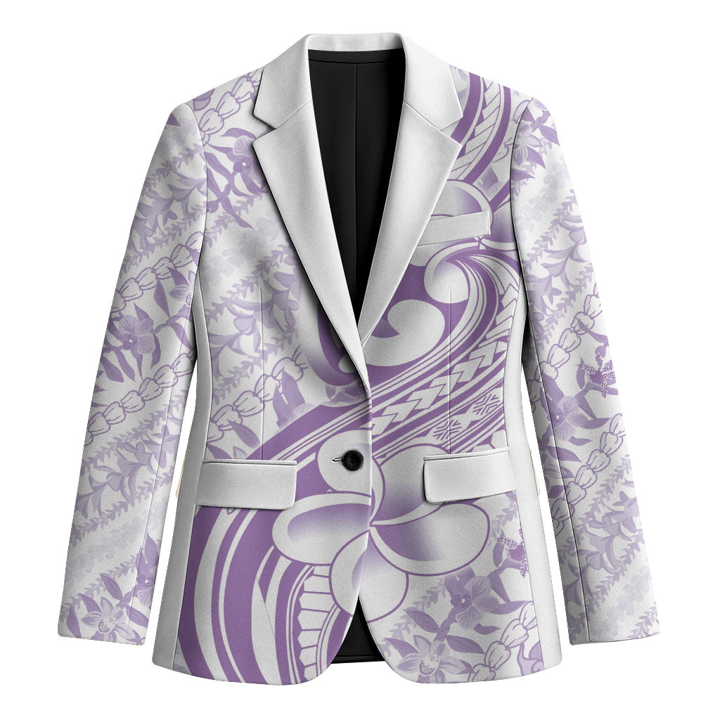 Hawaii Plumeria Lokelani Pikake Lei Blazer Poni Polynesian Tattoo