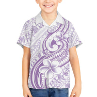 Hawaii Plumeria Lokelani Pikake Lei Family Matching Off Shoulder Maxi Dress and Hawaiian Shirt Poni Polynesian Tattoo