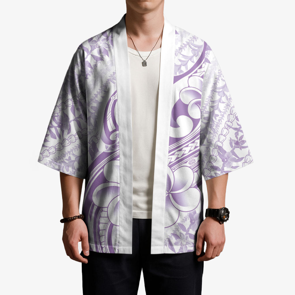 Hawaii Plumeria Lokelani Pikake Lei Kimono Poni Polynesian Tattoo