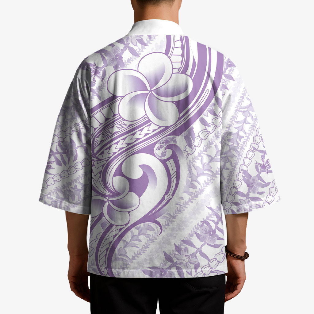 Hawaii Plumeria Lokelani Pikake Lei Kimono Poni Polynesian Tattoo