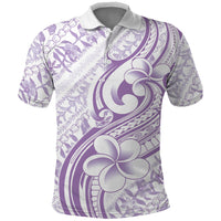 Hawaii Plumeria Lokelani Pikake Lei Polo Shirt Poni Polynesian Tattoo