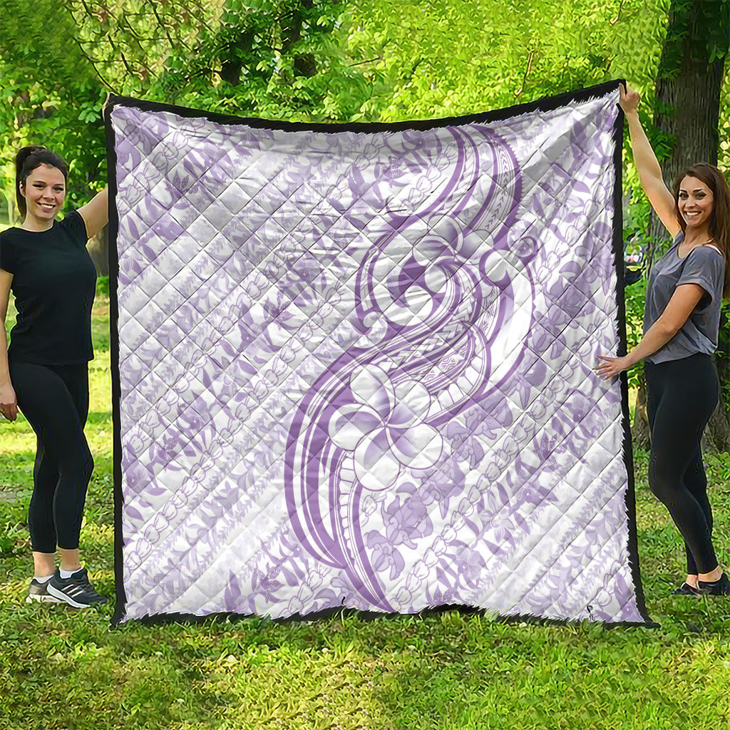 Hawaii Plumeria Lokelani Pikake Lei Quilt Poni Polynesian Tattoo