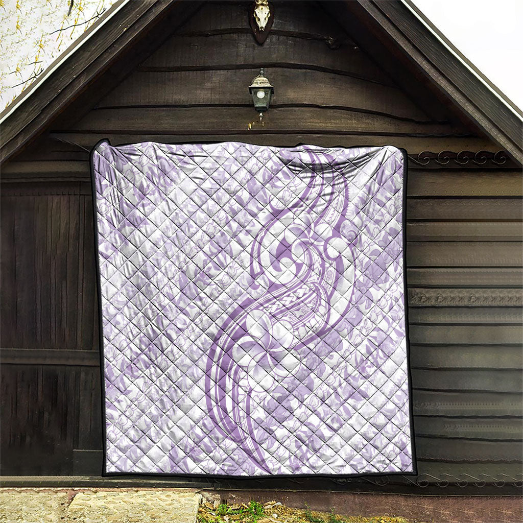 Hawaii Plumeria Lokelani Pikake Lei Quilt Poni Polynesian Tattoo