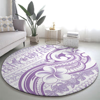 Hawaii Plumeria Lokelani Pikake Lei Round Carpet Poni Polynesian Tattoo