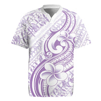 Hawaii Plumeria Lokelani Pikake Lei Rugby Jersey Poni Polynesian Tattoo