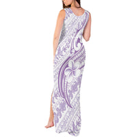 Hawaii Plumeria Lokelani Pikake Lei Tank Maxi Dress Poni Polynesian Tattoo