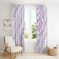 Hawaii Plumeria Lokelani Pikake Lei Window Curtain Poni Polynesian Tattoo