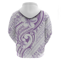 Hawaii Plumeria Lokelani Pikake Lei Zip Hoodie Poni Polynesian Tattoo