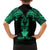 Personalised New Zealand Te Reo Maori Family Matching Long Sleeve Bodycon Dress and Hawaiian Shirt Kia Kaha Maori Language Week Green Style LT9 - Polynesian Pride