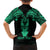 Personalised New Zealand Te Reo Maori Family Matching Short Sleeve Bodycon Dress and Hawaiian Shirt Kia Kaha Maori Language Week Green Style LT9 - Polynesian Pride