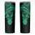 Personalised New Zealand Te Reo Maori Skinny Tumbler Kia Kaha Maori Language Week Green Style
