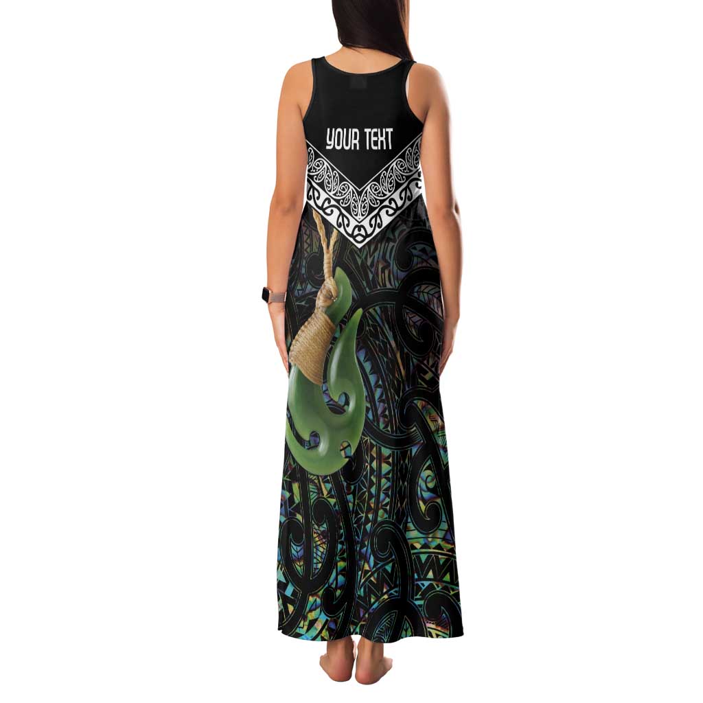 Personalised Maori Manaia Family Matching Tank Maxi Dress and Hawaiian Shirt New Zealand Tribal Hei Matau Papua Shell