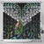 Personalised Maori Manaia Shower Curtain New Zealand Tribal Hei Matau Papua Shell