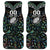 Custom New Zealand Car Mats Maori Rugby Tattoo Papua Shell