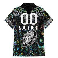 Custom New Zealand Family Matching Mermaid Dress and Hawaiian Shirt Maori Rugby Tattoo Papua Shell