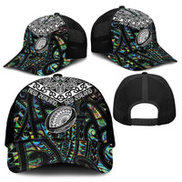 New Zealand Mesh Trucker Cap Maori Rugby Tattoo Papua Shell - Polynesian Pride