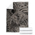 Beauty and The Warrior Polynesian Valentine Blanket Hibiscus FLowers Brown Style LT9 - Polynesian Pride