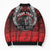 Aotearoa Bulldog Personalised Bomber Puffer Jacket Maori Kowhaiwhai Motif - Polynesian Pride