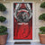 Aotearoa Bulldog Personalised Door Cover Maori Kowhaiwhai Motif - Polynesian Pride