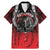 Aotearoa Bulldog Personalised Family Matching Mermaid Dress and Hawaiian Shirt Maori Kowhaiwhai Motif