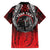 Aotearoa Bulldog Personalised Hawaiian Shirt Maori Kowhaiwhai Motif