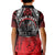 Aotearoa Bulldog Personalised Kid Polo Shirt Maori Kowhaiwhai Motif