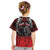 Aotearoa Bulldog Personalised Kid T Shirt Maori Kowhaiwhai Motif