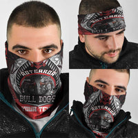 Aotearoa Bulldog Personalised Neck Gaiter Maori Kowhaiwhai Motif - Polynesian Pride