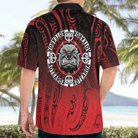 Aotearoa Bulldog Hawaiian Shirt New Zealand Kowhaiwhai Tribal