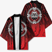 Aotearoa Bulldog Kimono New Zealand Kowhaiwhai Tribal - Polynesian Pride