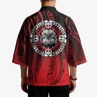 Aotearoa Bulldog Kimono New Zealand Kowhaiwhai Tribal - Polynesian Pride