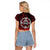 Aotearoa Bulldog Raglan Cropped T Shirt New Zealand Kowhaiwhai Tribal