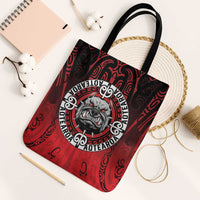 Aotearoa Bulldog Tote Bag New Zealand Kowhaiwhai Tribal - Polynesian Pride