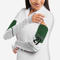 Custom New Zealand Maori Niho Taniwha Arm Sleeves - Polynesian Pride