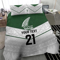 Custom New Zealand Maori Niho Taniwha Bedding Set