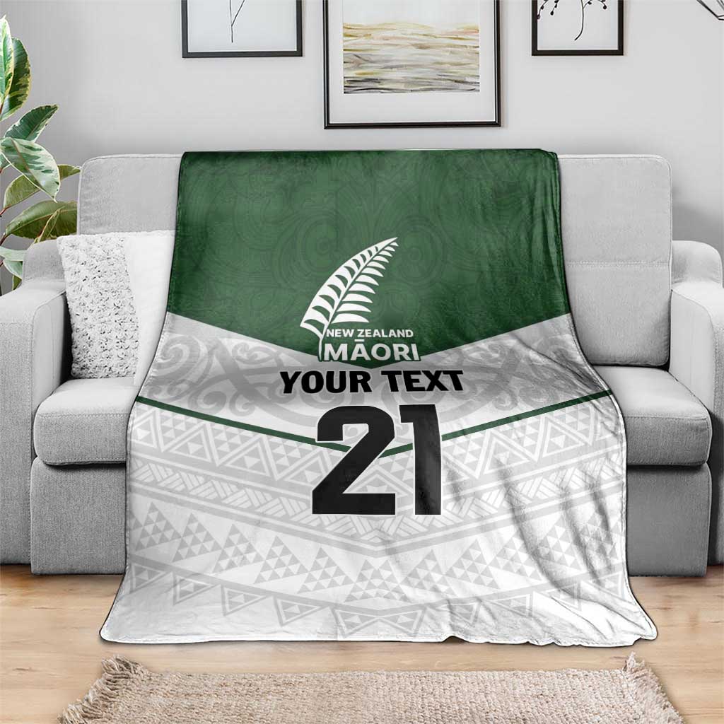 Custom New Zealand Maori Niho Taniwha Blanket