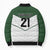 Custom New Zealand Maori Niho Taniwha Bomber Puffer Jacket - Polynesian Pride