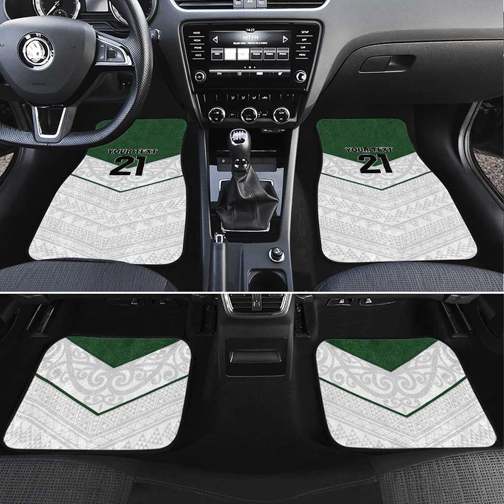 Custom New Zealand Maori Niho Taniwha Car Mats