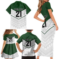 Custom New Zealand Maori Niho Taniwha Family Matching Short Sleeve Bodycon Dress and Hawaiian Shirt