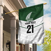 Custom New Zealand Maori Niho Taniwha Garden Flag LT9 House Flag Green - Polynesian Pride