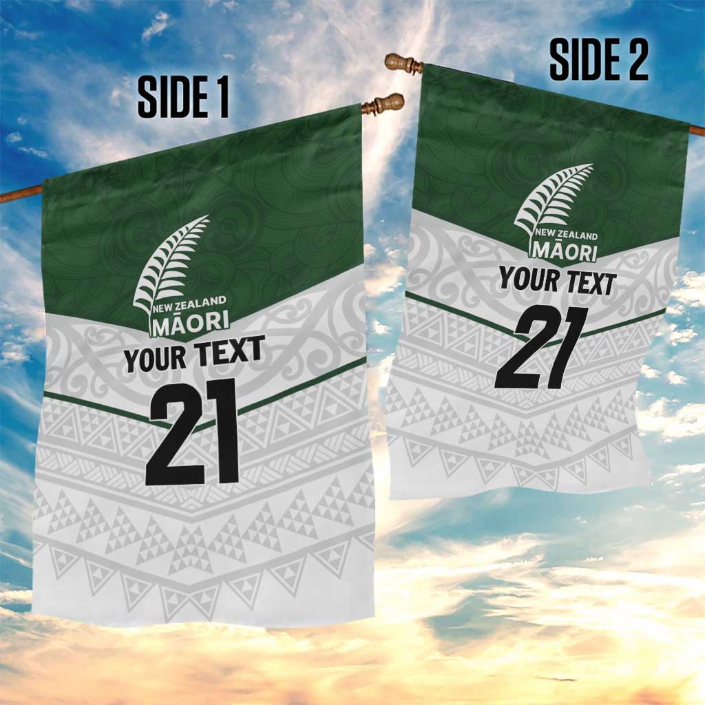 Custom New Zealand Maori Niho Taniwha Garden Flag LT9 - Polynesian Pride