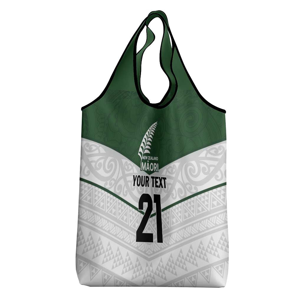 Custom New Zealand Maori Niho Taniwha Grocery Bag LT9 - Polynesian Pride