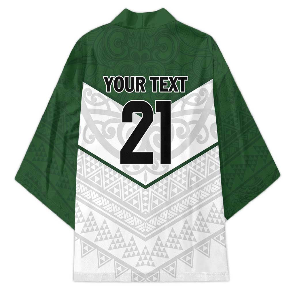 Custom New Zealand Maori Niho Taniwha Kimono - Polynesian Pride