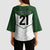 Custom New Zealand Maori Niho Taniwha Kimono Sleeve Blouse - Polynesian Pride